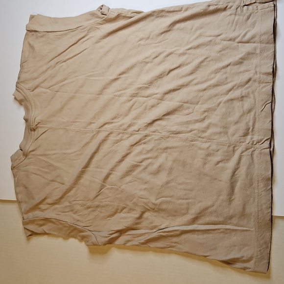 Sleeveless Tee Small Bundle Of 2 Black & Beige - Picture 3 of 7